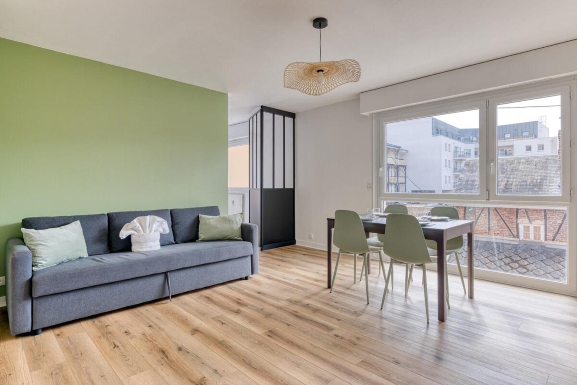 Marine Votre F2 Moderne A Rouen Apartman Kültér fotó